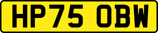 HP75OBW
