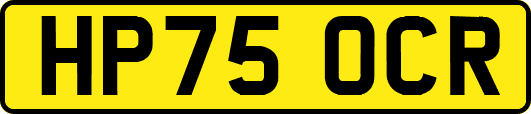 HP75OCR