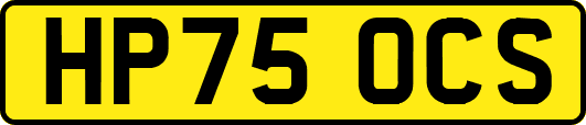 HP75OCS