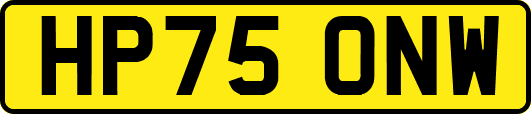 HP75ONW