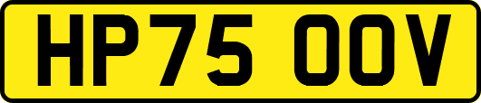 HP75OOV