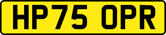 HP75OPR