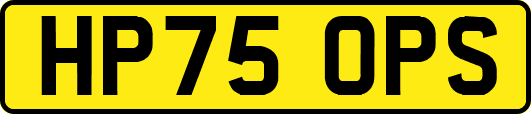 HP75OPS