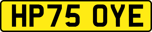 HP75OYE