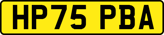 HP75PBA