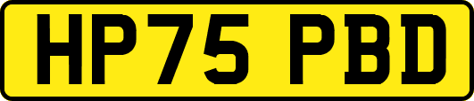 HP75PBD