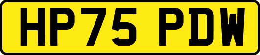 HP75PDW