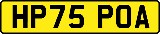 HP75POA