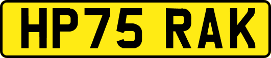 HP75RAK