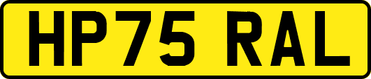 HP75RAL