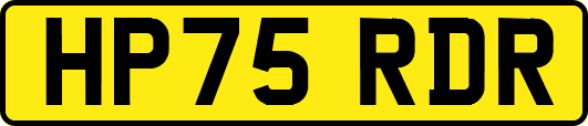 HP75RDR