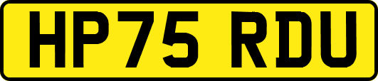 HP75RDU
