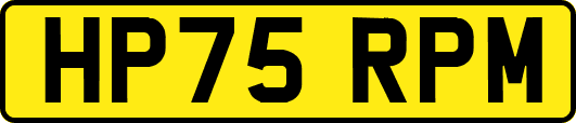 HP75RPM