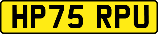 HP75RPU