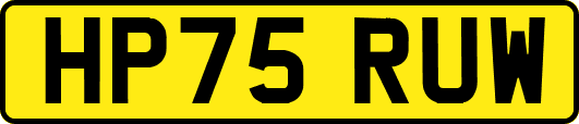 HP75RUW