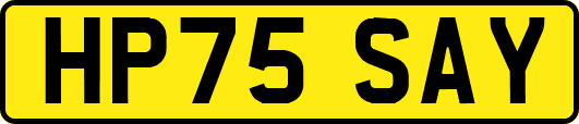 HP75SAY