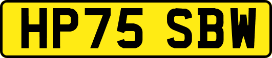 HP75SBW