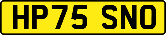 HP75SNO