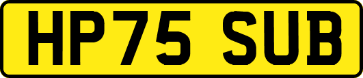 HP75SUB