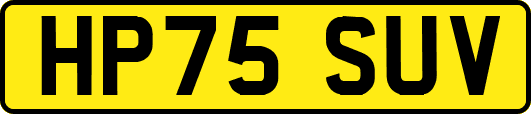 HP75SUV