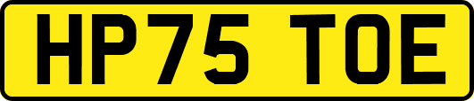 HP75TOE