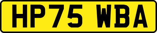 HP75WBA