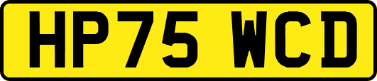 HP75WCD