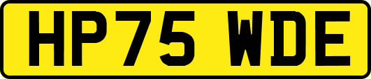 HP75WDE