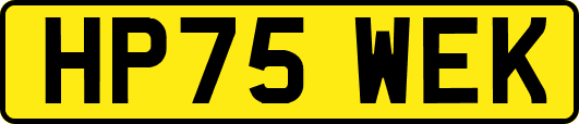 HP75WEK