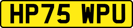 HP75WPU