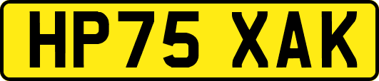 HP75XAK