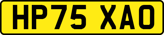 HP75XAO