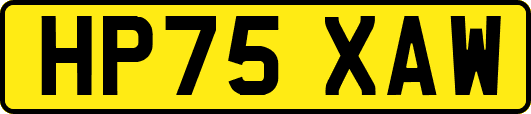 HP75XAW