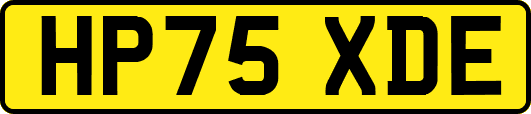 HP75XDE