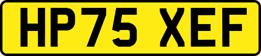 HP75XEF