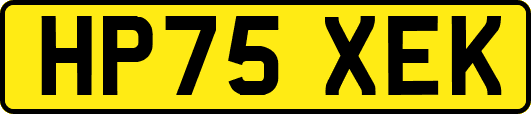 HP75XEK