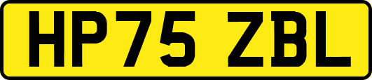 HP75ZBL