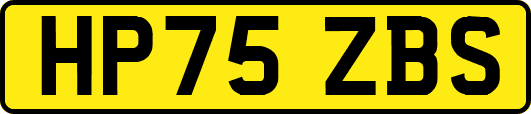 HP75ZBS