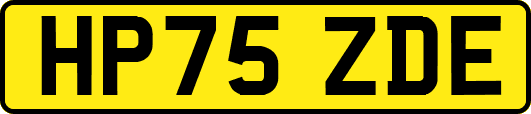 HP75ZDE