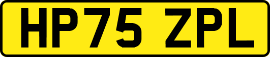 HP75ZPL