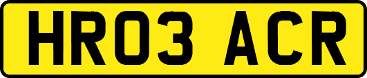 HR03ACR