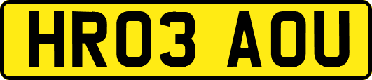 HR03AOU