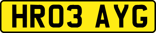 HR03AYG