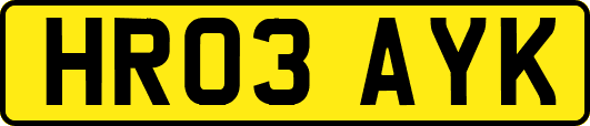 HR03AYK