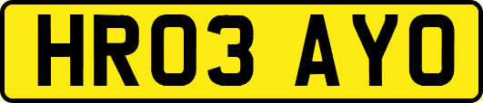HR03AYO