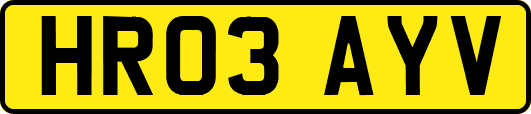 HR03AYV