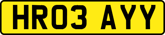 HR03AYY