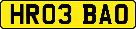 HR03BAO