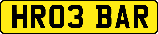HR03BAR