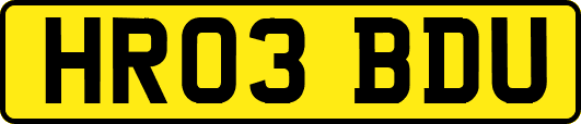 HR03BDU